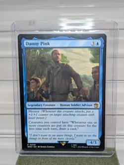 MTG Danny Pink WHO 39 - Doctor Who Rare Magic The Gathering Card - Image 1