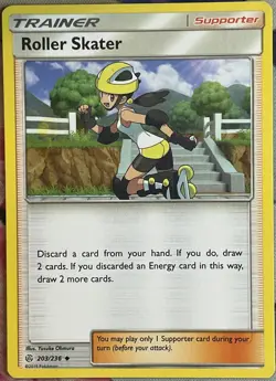 Roller Skater - 203/236 - Cosmic Eclipse Pokemon 2019 - Image 1