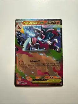 Mega Charizard x Ex 029 Black Star Promo Pokemon Card NM - Image 1