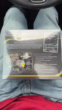 Pokemon Center Elite Trainer Box Mega Evolution—Pitch Black Promo 40 Cards 2025 - Image 3