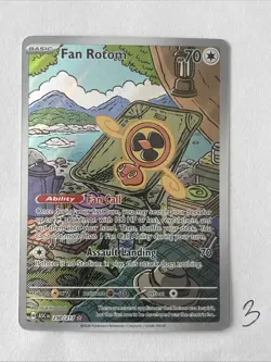 Pokemon TCG Fan Rotom Ascended Heroes 250/217 Illustration Rare NM Card - Image 1