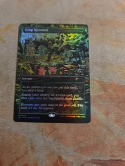 Crop Rotation FOIL Secret Lair MTG NM - Image 1
