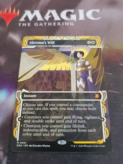 Mtg. Akroma's Will. Secrets of Strixhaven: Mystical Archive. Pack Fresh - Image 1