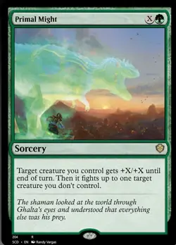 Primal Might - Near Mint, English - Image 1