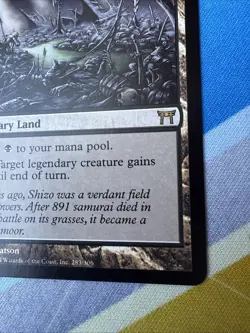 Shizo, Death's Storehouse Champions of Kamigawa Rare Magic The Gathering 2004 - Image 5