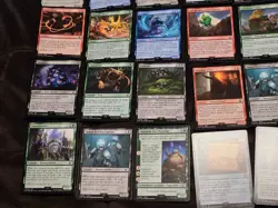 MTG "FINAL FANTASY" DECK x80-ALL COLORS-NO DOUBLES-Creatures/Sorcery/Inst ETC - Image 5