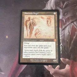 MtG Platinum Angel - NM Schematics - The Brothers’ War Retro Artifacts - Image 1