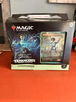 Jump Scare Commander Deck MTG Duskmourn House of Horror sealed Damaged box - Image 1