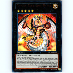 Yugioh Cyber Dragon Nova SDCR-EN038 1st Edition Ultra Rare Holo - NM ?? - Image 1