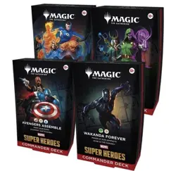 Magic the Gathering Marvel Super Heroes Commander Deck Display Sealed Case - Image 2