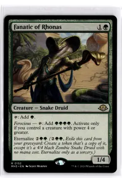 Fanatic of Rhonas 152 Rare Modern Horizons 3 Magic: The Gathering Near Mint - Image 1