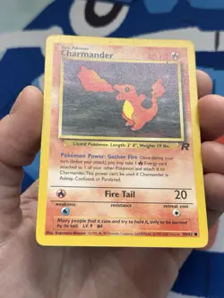 Charmander 50/82 - MP condition - Pokemon WOTC Team Rocket Unlimited Common - Image 2