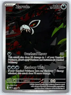 Zarude 088 Holo P MEP ME: Mega Evolution Promo Pokemon NM - Image 1