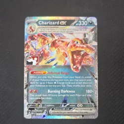Charizard ex Prize Pack 125/197 - Obsidian Flames Pokemon TCG - NM - Image 1