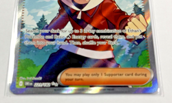 Pokemon Destined Rivals Ethan’s Adventure 221/182 Scarlet And Violet NM - Image 3