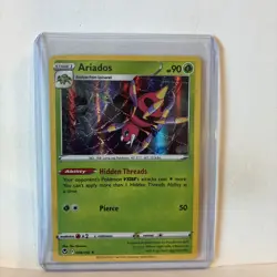 Ariados 4/195 Pokemon Silver Tempest Rare Near Mint Holo Card Mint - Image 1