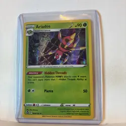 Ariados 4/195 Pokemon Silver Tempest Rare Near Mint Holo Card Mint - Image 3