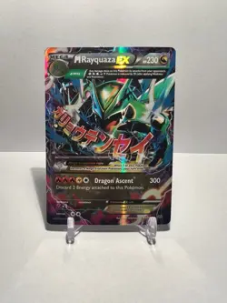 M Rayquaza EX Ultra Rare 61/108 Pokemon Roaring Skies LP/NM - Image 1