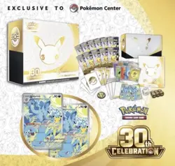 PRESALE Pokemon Center ETB 30th Anniversary Celebration Sealed - Image 2