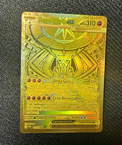 Pokemon Mega Zygarde EX 124/088 Gold Full Art Holo Secret Rare HP 310 SPA - Image 1