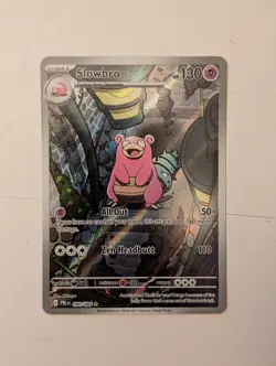 Slowbro 090/084 Pokemon Pitch Black Illustration Rare NM+ - Image 1