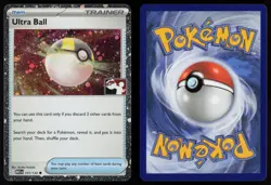 Pokemon TCG Ultra Ball 131/132 Prize Pack Series 9 Cosmo Holo Pack Fresh - NM - Image 3