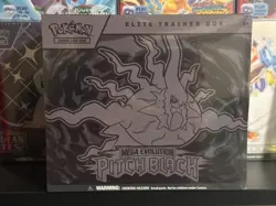 Pokemon Mega Evolution Pitch Black Factory Sealed Elite Trainer Box ETB Booster - Image 1