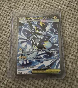 Mega Zeraora EX 114/084 270 HP Holo Ultra Rare Prismatic Evolutions Pokemon TCG - Image 1