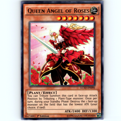 Yugioh Queen Angel of Roses LC5D-EN096 1st Edition Ultra Rare Holo - NM 💎 - Image 1