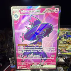 Pokemon Mismagius ex 112/094 Me02: Phantasmal Flames Ultra Rare Holo 260 HP - Image 1
