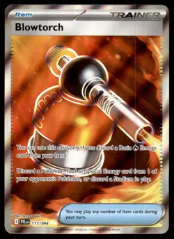Blowtorch 117/094 Ultra Rare Phantasmal Flames Pokemon Holo Near Mint - Image 1
