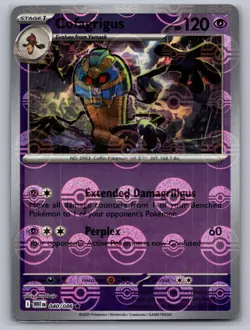 Cofagrigus (Poke Ball Pattern) 040/086 Rare White Flare Pokemon Holo Near Mint - Image 1