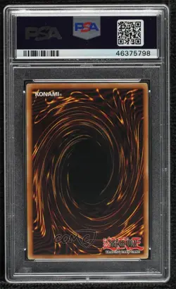 Dark Magician YuGiOh Legend of Blue Eyes White Dragon PSA 5 2002 - Image 2