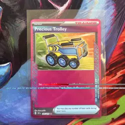 Precious Trolley 185/191 ACE SPEC Rare - Sv08: Surging Sparks - Pokemon TCG NM - Image 1