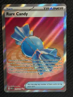 Rare Candy 175/132 Ultra Rare Mega Evolution Pokemon Near Mint - Image 1
