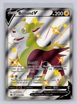Boltund V SWSH085 Holo Promo Sword & Shield Promo Pokemon Near Mint - Image 1