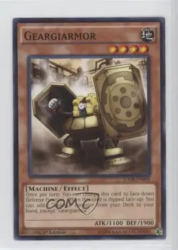 Geargiarmor 1st Ed. YuGiOh Geargia Rampage Structure Deck #SDGR-EN008 - Image 1