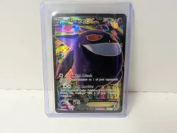 2014 POKEMON XY PHANTOM FORCES #114 GENGAR EX FULL ART ULTRA RARE HOLO ENGLISH - Image 1