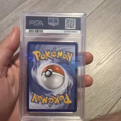 2025 POKEMON JTG EN-JOURNEY TOGETHER ILLUSTRATION RARE #167 N'S RESHIRAM PSA 9 - Image 2