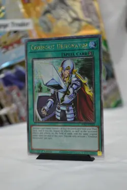 Yugioh! NM Crossout Designator - RA02-EN063 - Quarter Century Secret Rare - 1st - Image 1