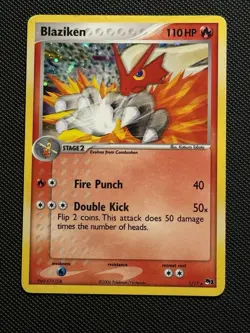 The Pokemon Company Pokemon TCG Blaziken 001/017 POP Series 1 Stage 2 Katsura - Image 1