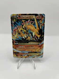 Pokemon TCG M Charizard EX (Y) 13/106 XY Flashfire Ultra Rare Holo 2014 - NM - Image 1