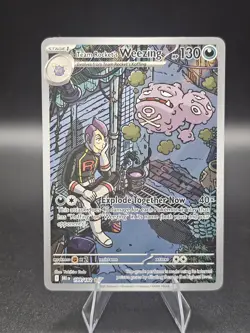 Pokemon TCG Team Rockets Weezing Destined Rivals 199/182 NM Condition - Image 1