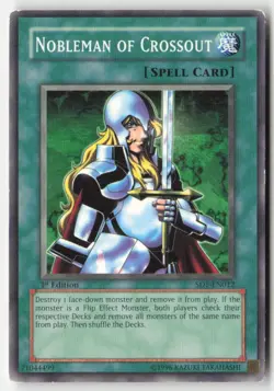 Yugioh - Nobleman of Crossout SD1-EN012 1st Edition - Common - Image 1