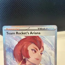 Team Rocket’s Ariana 237/182 Sv10: Destined Rivals Special Illustration Rare NM - Image 3