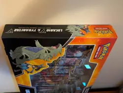 Pokemon TCG Heavy Hitters Lucario v Tyranitar v Premium Collection Box 14 Packs - Image 3