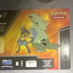 Pokemon TCG Lucario V & Tyranitar V Heavy Hitters Premium Collection Box NEW! - Image 4