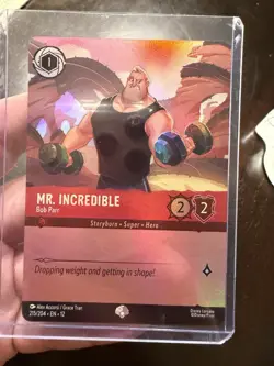 Disney Lorcana Wilds Unknown Mr. Incredible Epic Foil 215/204 - Image 1
