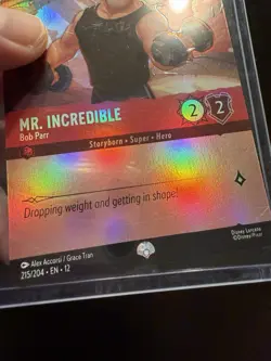Disney Lorcana Wilds Unknown Mr. Incredible Epic Foil 215/204 - Image 3