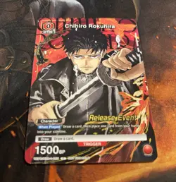 Bandai Union Arena Chihiro Rokuhira Release Event Promo Character 1500 BP - Image 1